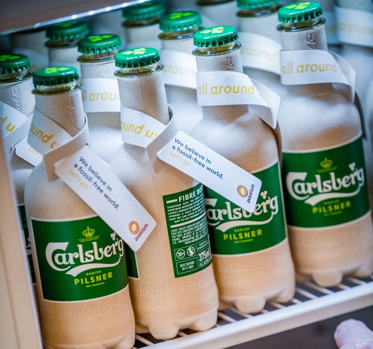 CBE JU-funded PEFerence beer bottles by Carlsberg