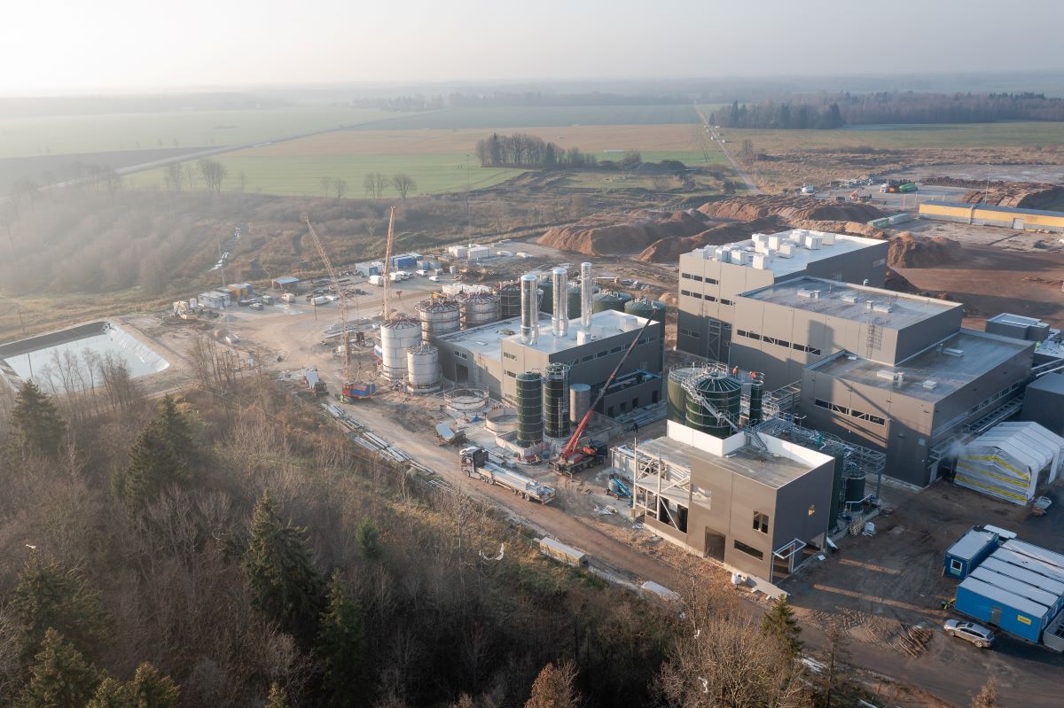 CBE JU-funded SWEETWOODS flagship biorefinery in Imavere, Estonia.