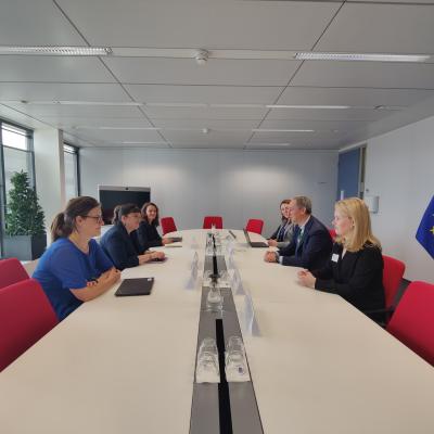 Elisa meeting with Cabinet Expert Nelly Bruno