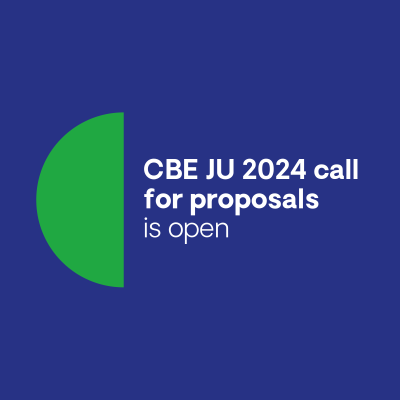 CBE JU 2024 call for proposals is open