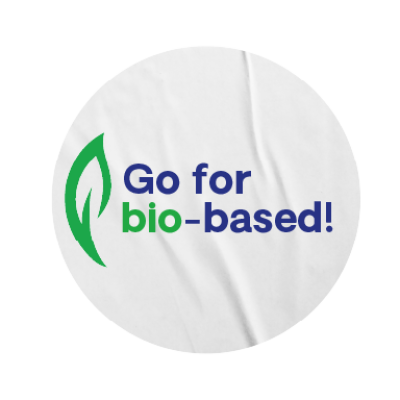 Go for bio-based slogan