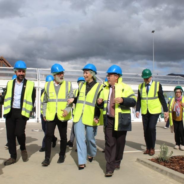 CBE JU-funded SUSTAINEXT project's groundbreaking event in Hervás, Spain.