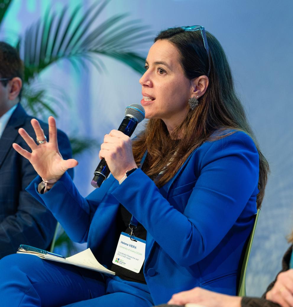 CBE JU Scientific Committee Chair Helena Vieira