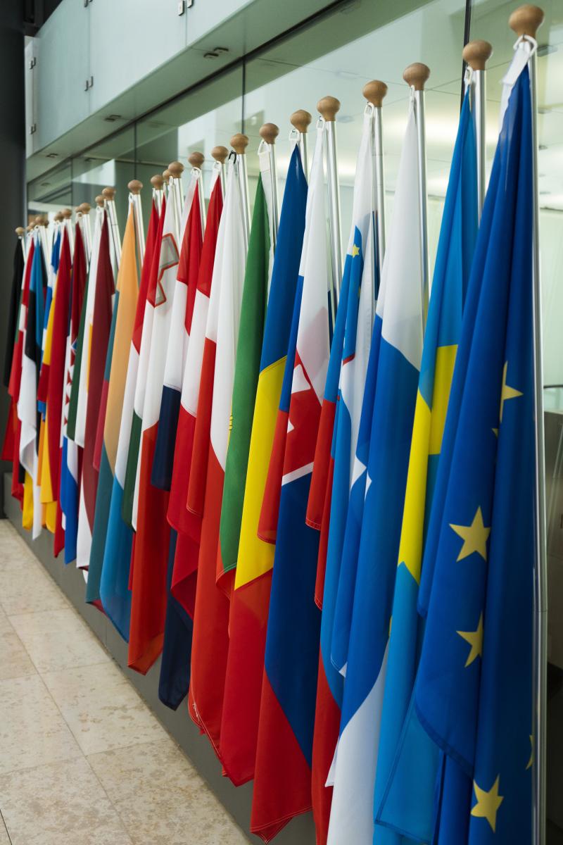 Council of the EU flags