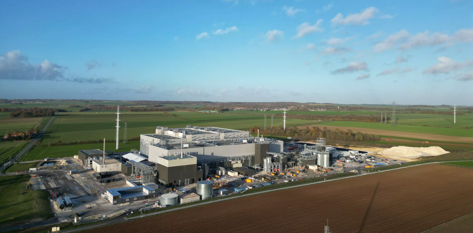 FARMYNG flagship biorefinery aerial shot