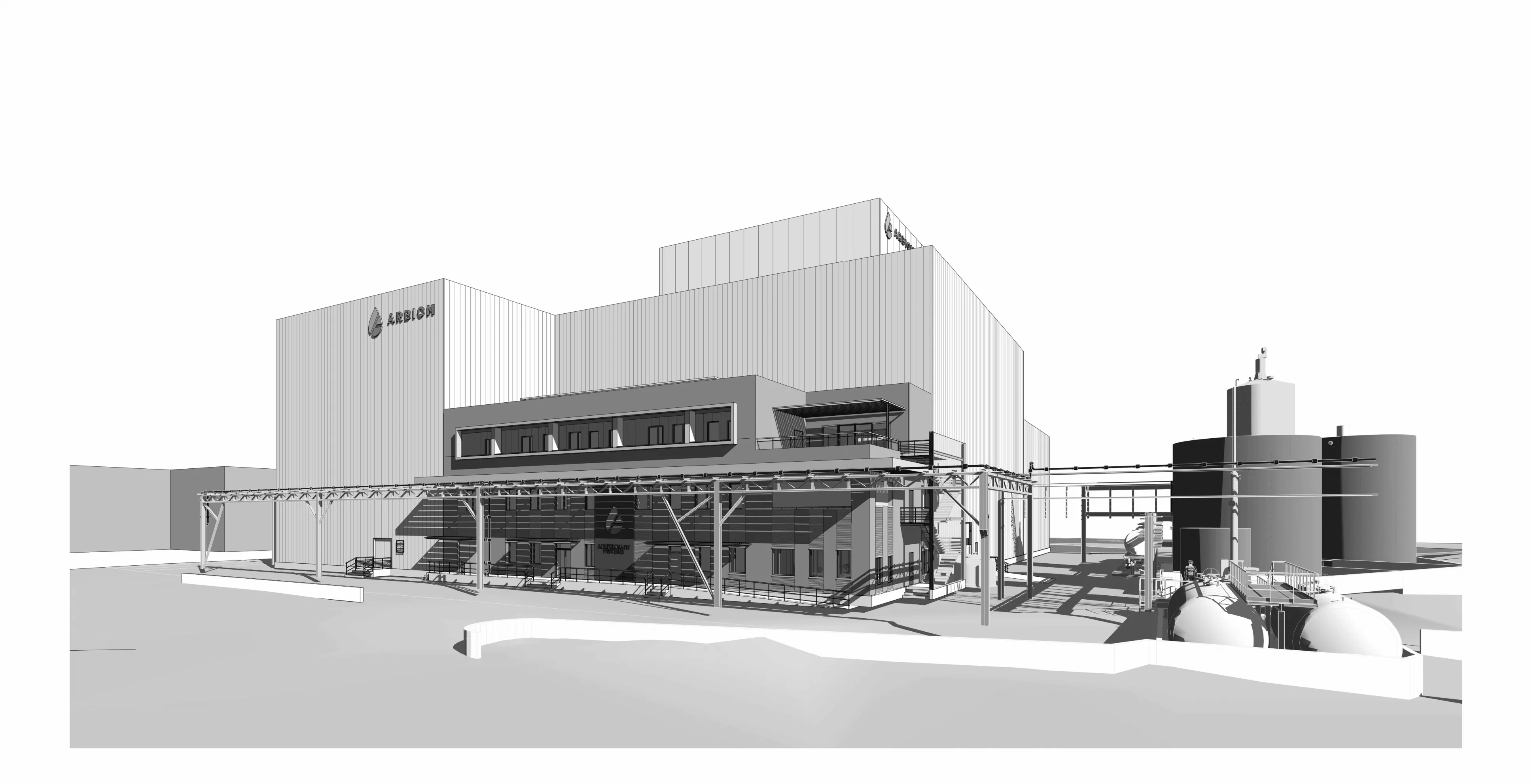 SYLPLANT 3D view flagship biorefinery
