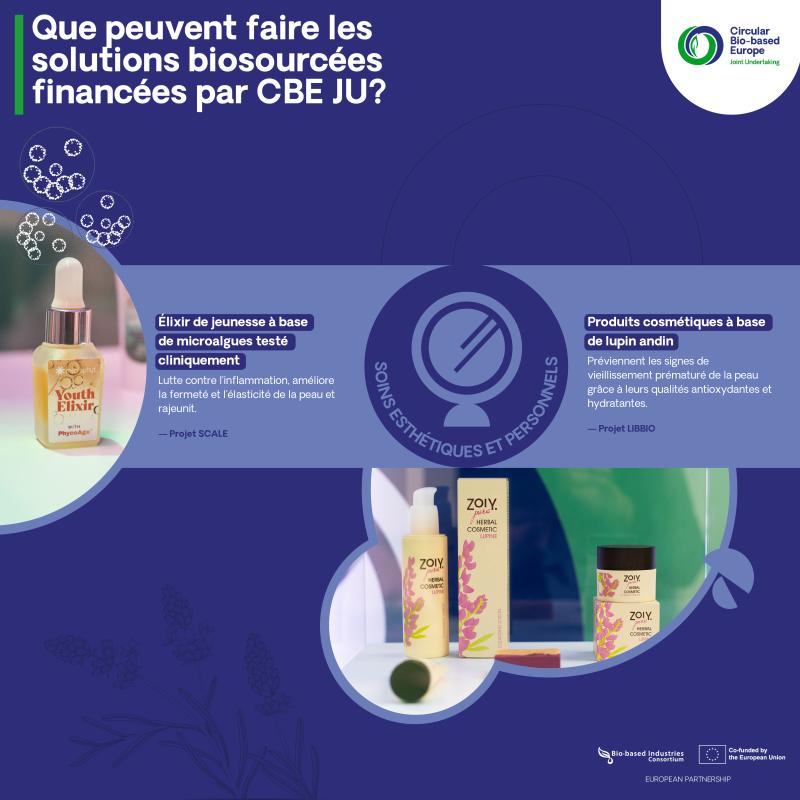 Que peuvent faire les solutions biosourcées financées par CBE JU? 4