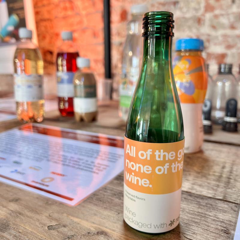 100% recyclablye bio-based bottles