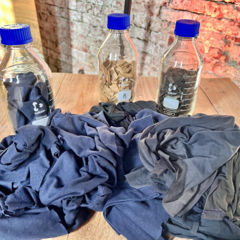 Bio-based textiles made with Releaf