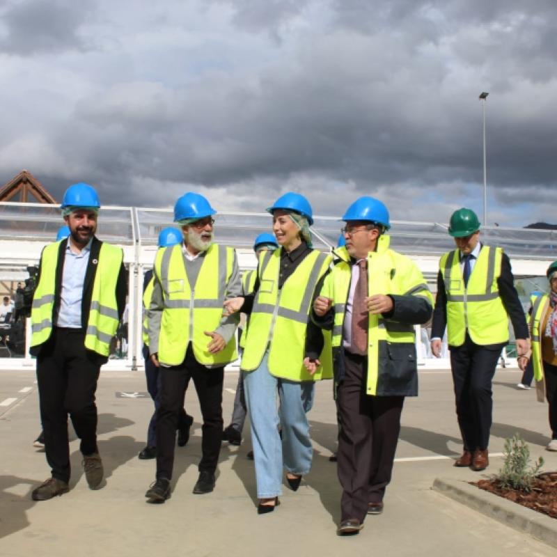 CBE JU-funded SUSTAINEXT project's groundbreaking event in Hervás, Spain.