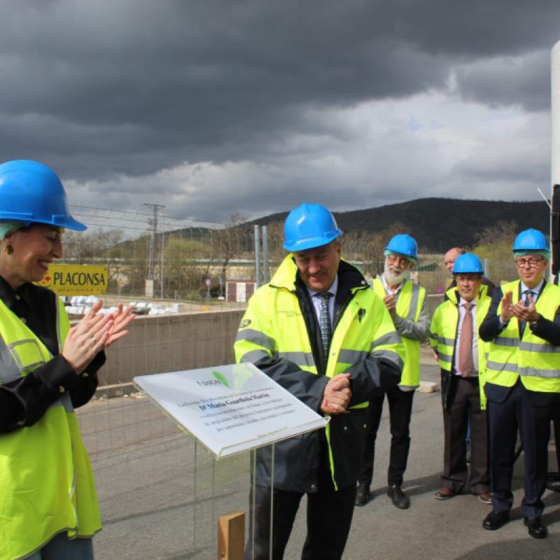 CBE JU-funded SUSTAINEXT project's groundbreaking event in Hervás, Spain.