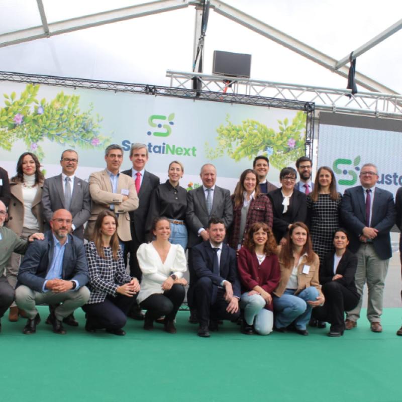 CBE JU-funded SUSTAINEXT project's groundbreaking event in Hervás, Spain.