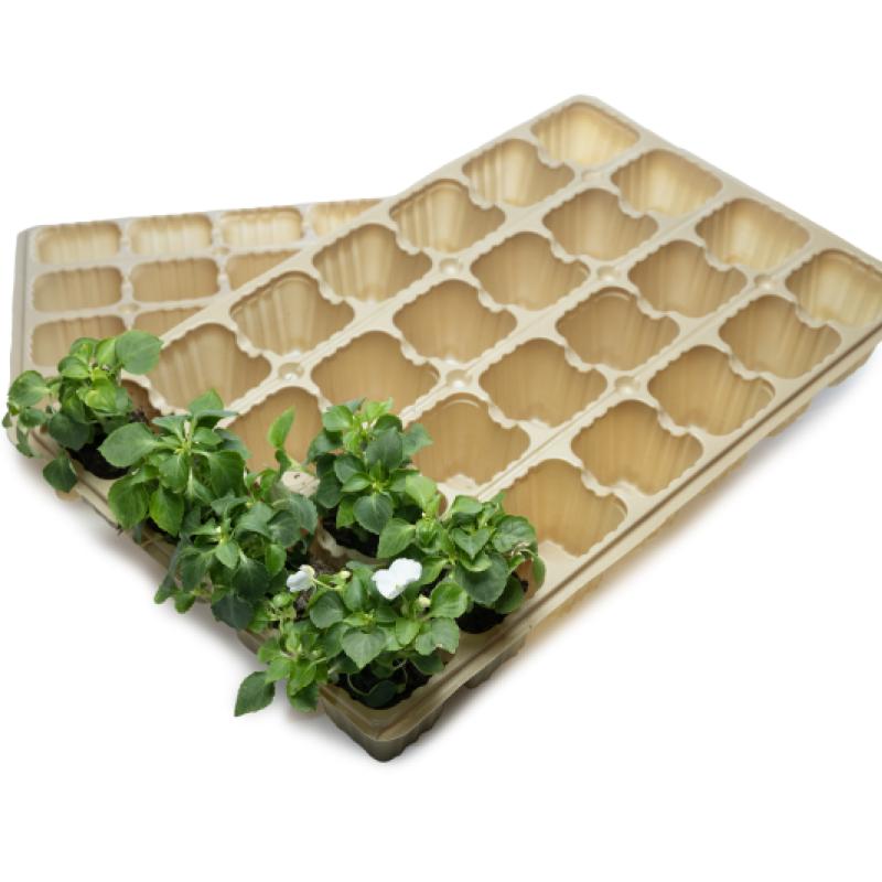 Plant & seed trays made from chicken feathers- UNLOCK