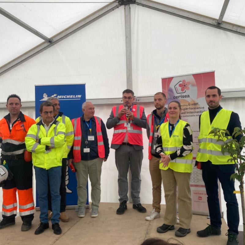 CERISEA begins 5-HMF facility construction
