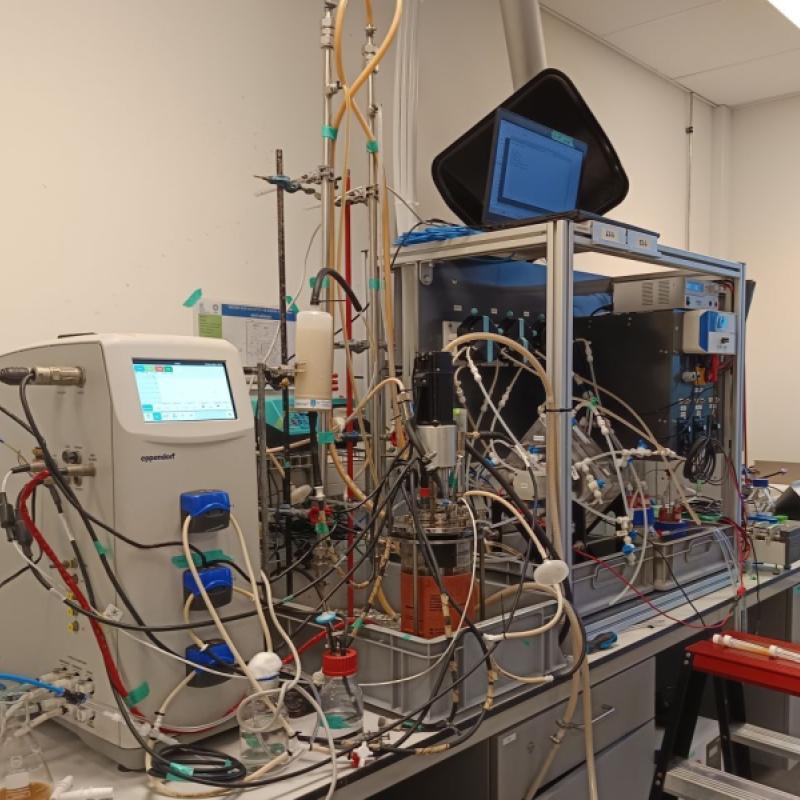 EDBM Small-Scale Unit in the Lab